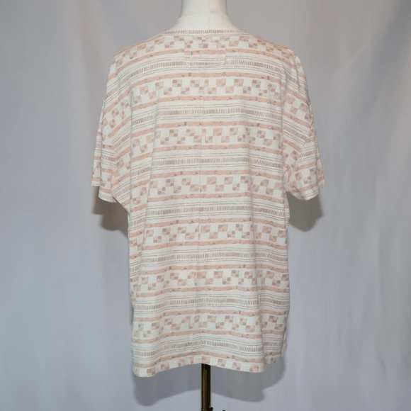 We The Free Printed Nina Top Short Sleeve Size Small - Picture 4 of 8